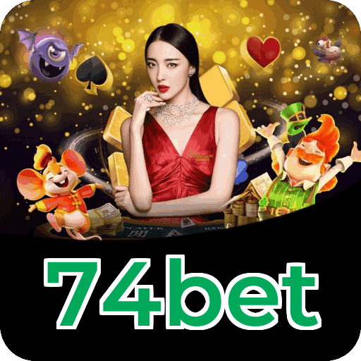 Fluxo de download do app 74bet — referência visual